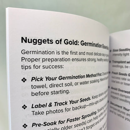 Track germination conditions, techniques, and results to boost your success rates and consistency.
