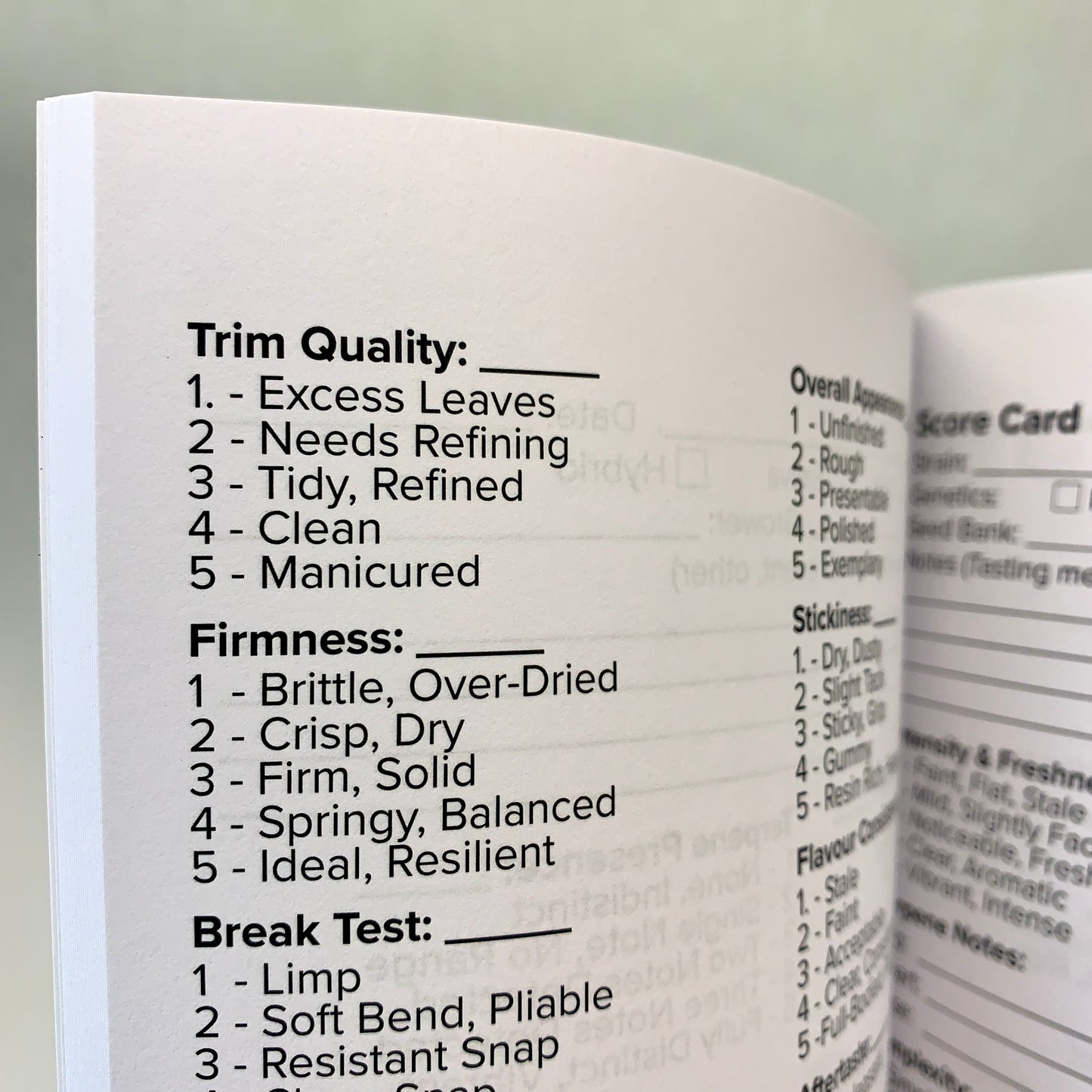 Capture aroma, flavour, and effect profiles to evaluate your cannabis as a complete sensory experience.