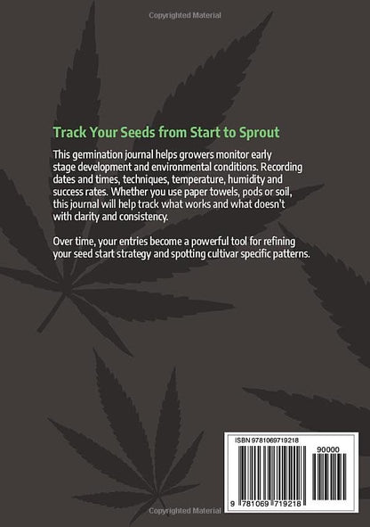 Track germination conditions, techniques, and results to boost your success rates and consistency.