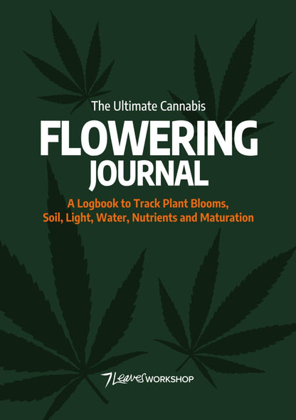 Record your plant bloom conditions, nutrients, and canopy care to maximize flower quality and yield.